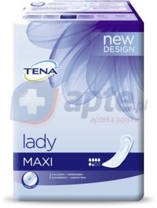 SCA Tena SCA Hygiene Products Wkładki anatomiczne Maxi x12 sztuk