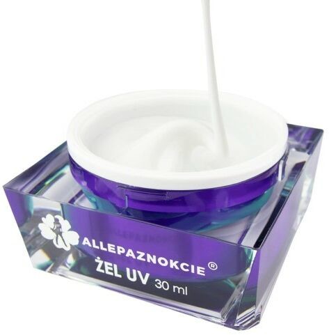 Allepaznokcie Żel do paznokci budujący Allepaznokcie Jelly Total White 30 ml