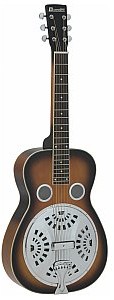 Dimavery RS-600 Resonator Lap Steel Guitar, sunburst, Gitara akustyczna 26242064