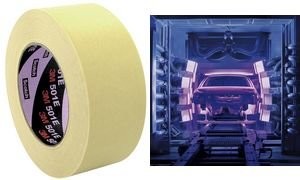 3M 3 m 7100042895 taśma klejąca, z krepy 501E zestaw, 48 MM X 50 m, 0,150 MM, beżowy (20 szt.) 7100042895