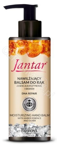 Farmona Jantar nawilżający balsam do rąk z esencją bursztynową i srebrem 100 ml
