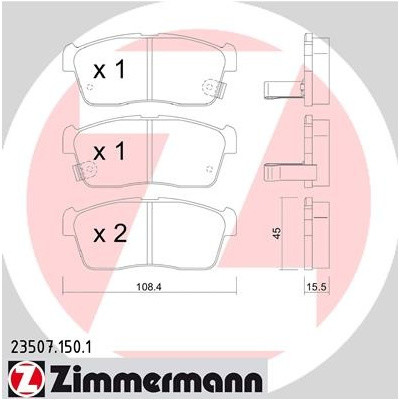 Zimmermann (OTTO GMBH) (OTTO GMBH) 23507.150.1 23507.150.1