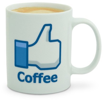 - Facebookowy kubek Like Coffee