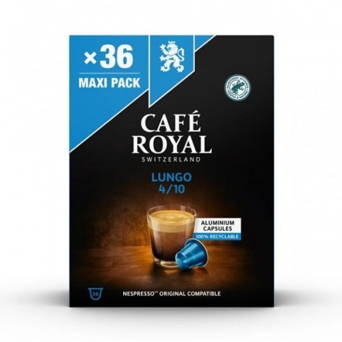 Kapsułki kawowe CAFE ROYAL LUNGO 36szt. /SPDEK-10165289/ PB1604