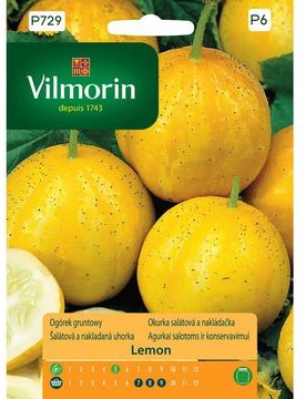 Vilmorin Nasiona ogórek Lemon żółty