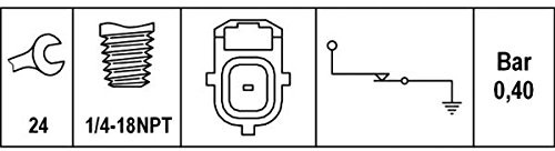 Hella 6zl 003 259  711 oeldruckschalter 6ZL 003 259-711