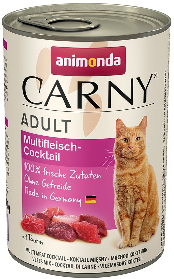 Animonda Carny Carny Adult 6 x 400 g Indyk i wątróbki kurze
