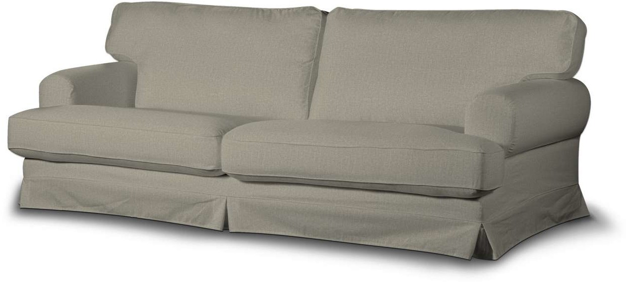 Dekoria pl pl Pokrowiec na sofę Ekeskog rozkładaną szaro-beżowy szenil sofa ekeskog rozkładana City 1015-704-80