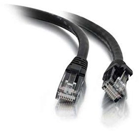C2G 1 m UTP Cat 5e RJ-45 (M)  RJ-45 (M), uruchomi się, Snagless Patch Cable, czarny 82412