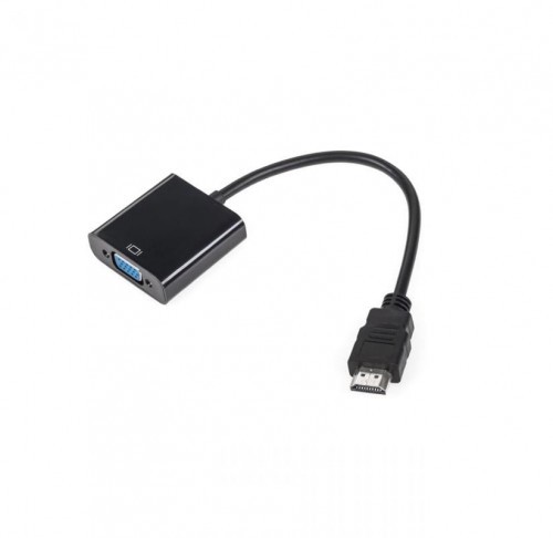 Złącze adapter wtyk HDMI - gniazdo VGA KOM0842