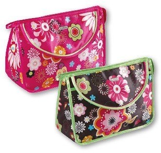 Top Choice Kosmetyczka damska Flower z klapką (92701) 1szt
