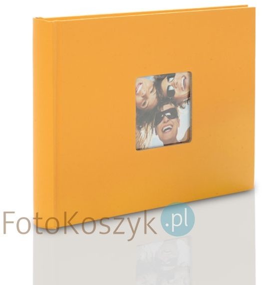 Walther Album Fun Mały pomarańczowy (tradycyjny 40 kremowych stron)