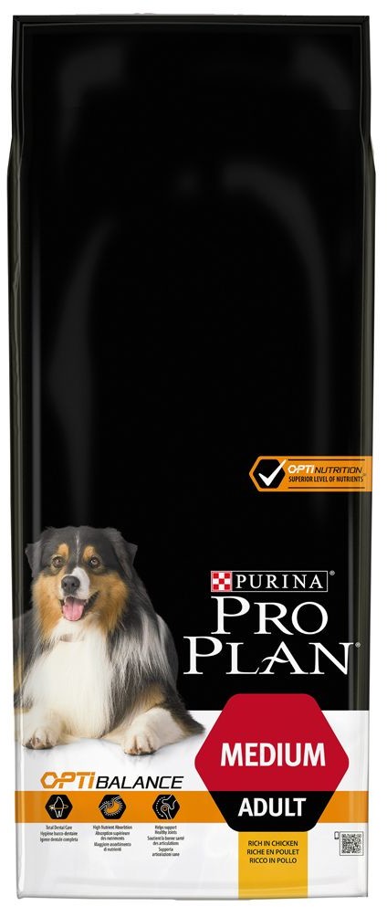 Purina Pro Plan OptiBalance Medium Adult kurczak i ryż 7 kg