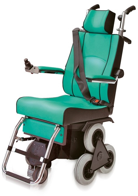 Schodołaz kroczący krzesełkowy z funkcją wózka elektrycznego (TOLLO 120 ELECTRIC) TTOLLO120EL