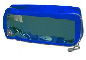 Gima KOSMETYCZKA MEDYCZNA E2 Prostokątna z przezroczystym oknem niebieska
