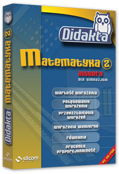 Silcom Didakta - Multilicencja nieograniczona czasowo - Matematyka 2 - Algebra 7432