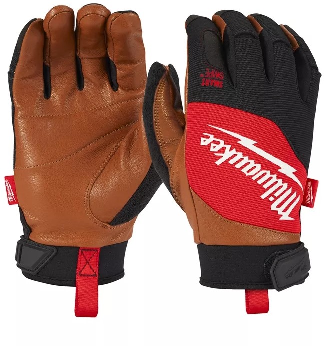 Milwaukee Rękawice Skórzane Hybrydowe Premium M/8