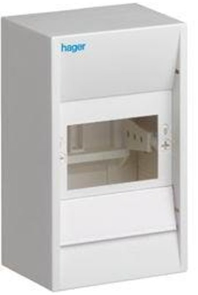 Hager Enclosure ip30 4m 1 row GD104E