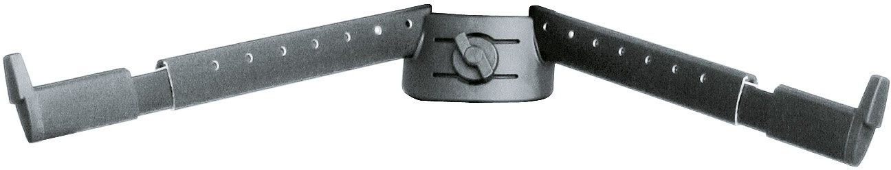 Konig & Meyer 18866 Support Arm Set B Black Anodized