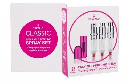 Travalo Travalo Travalo Classic HD flakon z możliwością napełnienia 3x5 ml unisex