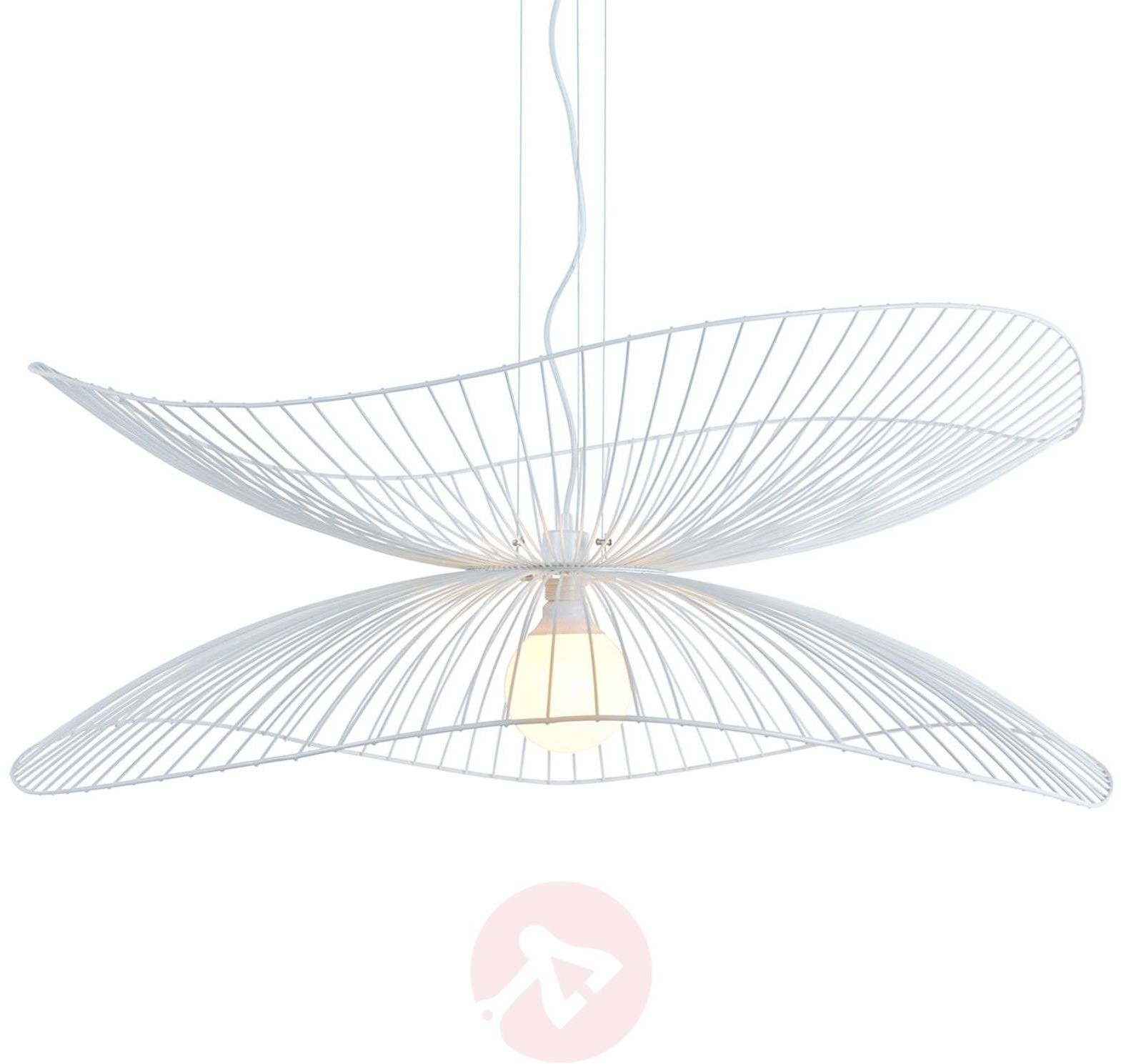 Forestier Forestier Libellule S lampa wisząca, 100 cm, biała