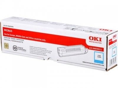 OKI Toner MC860 Cyan 44059211 10K 44059211