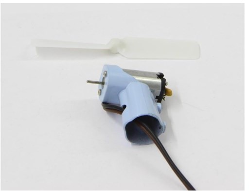 Jamara Rear motor with rotor blade Bell 206 030227