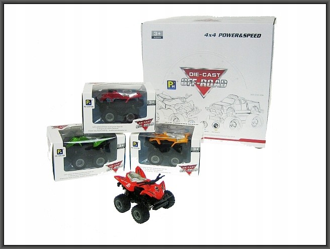 Motor Motorek Quad Z Napędem W Pudełku
