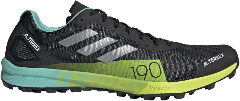 Adidas TERREX TERREX Speed Pro Trail Running Shoes Men, core black/met. silver/solar yellow UK 10 | EU 44 2/3 2021 Buty trailowe FW2722-A0QM-10