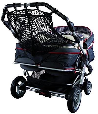 Sunnybaby Sunny Baby 850120019 Wózek-zakupy siatka do wózków Zwilling, czarne