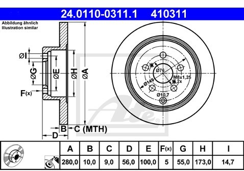 ATE 24.0110-0311.1