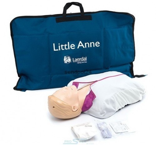 Laerdal AED Little Anne - fantom z obsługa AED 122-01050