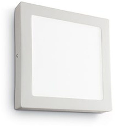 IDEAL LUX Lampa Ścienna/Sufitowa Universal Ap1 12w Square Bianco 138633 Wys. 17,0