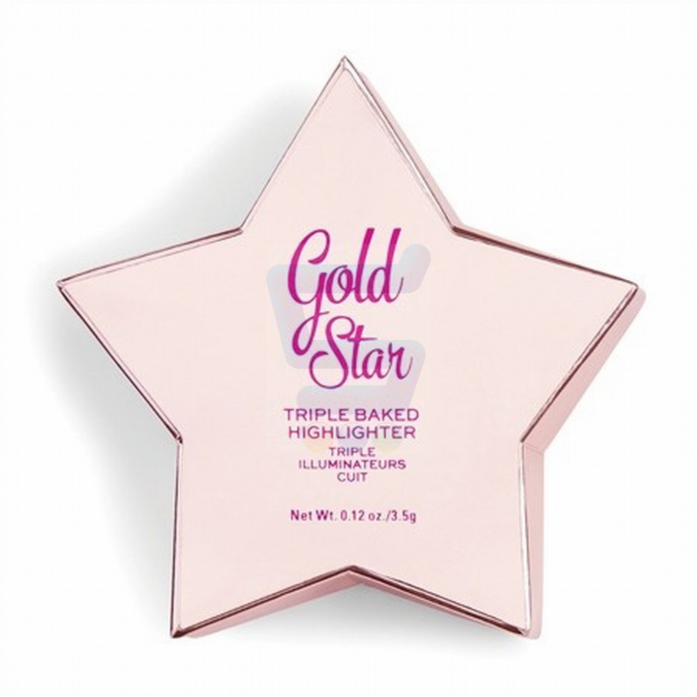I Heart Makeup Star of the snow Rozświetlacz do twarzy Gold 1 szt.