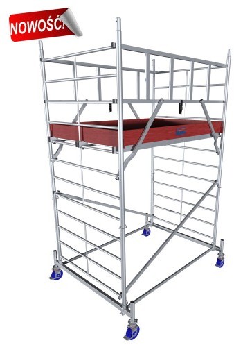 Krause PROTEC XXL - Rusztowanie 2,0 x 1,35m, wys.rob. 2,90m (945112)