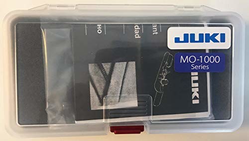 Juki Juki 3 zestaw z 3 stopkami dociskowymi do maszyny owerlokowej MO-1000 i MO-2000QVP, metalowy, rozmiar uniwersalny 40149060