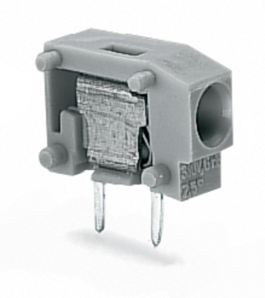 Wago Zacisk sprężynowy 1.50 mm Ilość PIN 1 235-401 Kolor szary 800 szt 235-401