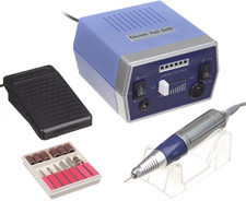Beauty System Frezarka do manicure JD700 Niebies + zestaw frezów JD700 Niebieski