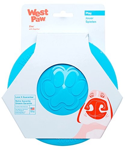 Frisbee West Paw dla psa zisc Mini, small, niebieski (Aqua Blue)