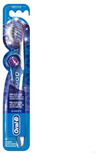 Oral-B Oral-B 3D White Luxe Pro-Flex ręczna szczoteczka do zębów, średnia