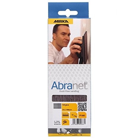 Mirka MIRKA ae150 °F1018 abranet P180, 70 X 198 MM, 10 Pro Pack AE150F1018