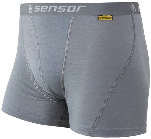 Sensor Merino Wool Active Mens Boxer Shorts Szary XXL 2018-2019
