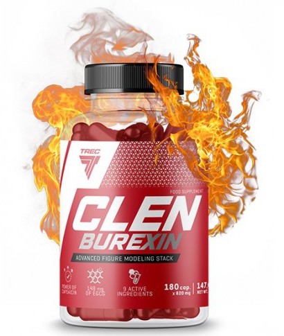 Trec Sklep SPALACZ TŁUSCZU CLENBUREXIN 180caps