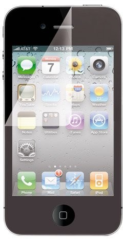 Apple ICIDU ICIDU Screen Overlay obudowa ochronna do iPhone 4/4S, ze ściereczką do czyszczenia z mikrofibry) TI-707612