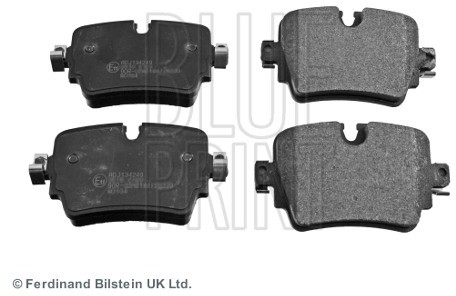 BLUE PRINT Zestaw klocków hamulcowych, hamulce tarczowe ADJ134249