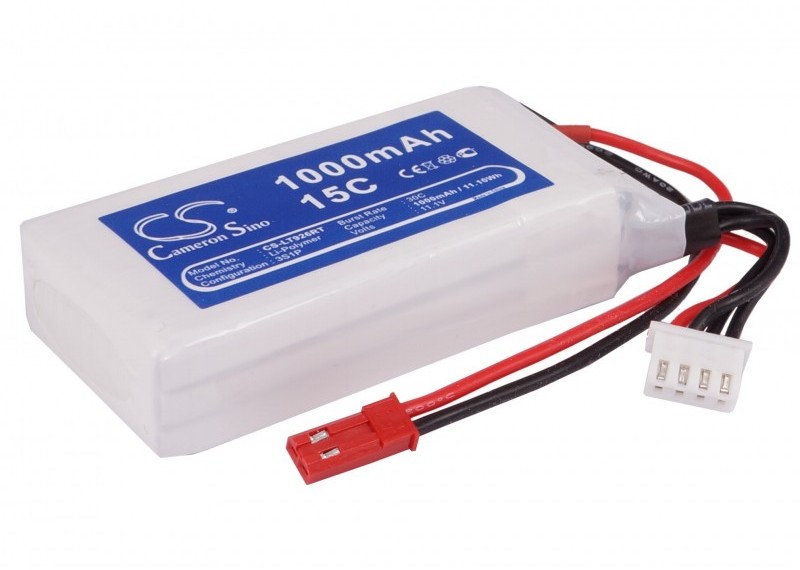 Cameron Sino 1000mAh 11.10Wh Li-Polymer 11.1V 3S 15C