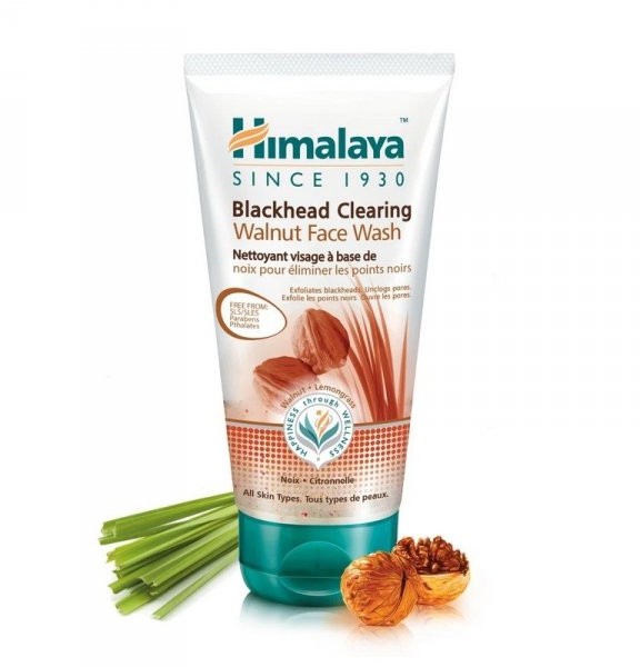 HIMALAYA Orzechowy Żel do mycia twarzy Blackhead Clearing Walnut Face Wash 150 ml HY841