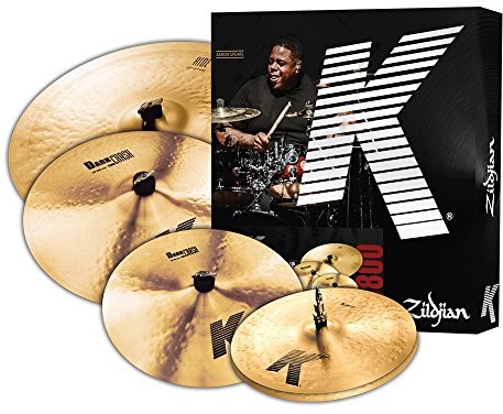 Zildjian Zildjian K Zildjian Series Cymbal zestaw pudełek  35 cm Hi-Hats, 40 cm cienki Crash, 50 cm jazda K0800