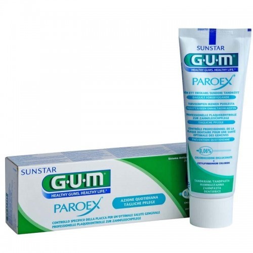GUM GUM Paroex 0,06% CHX pasta zdrowe dziąsła 75ml gum-016