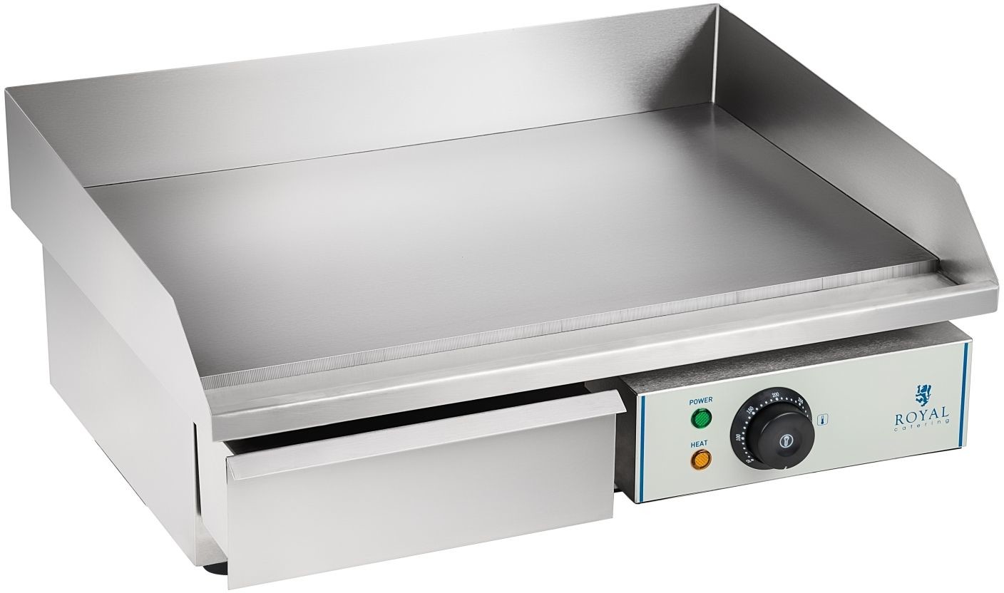 Royal Catering Płyta grillowa - 55 cm - gładka - 3000 W RCEG-55 RCEG-55